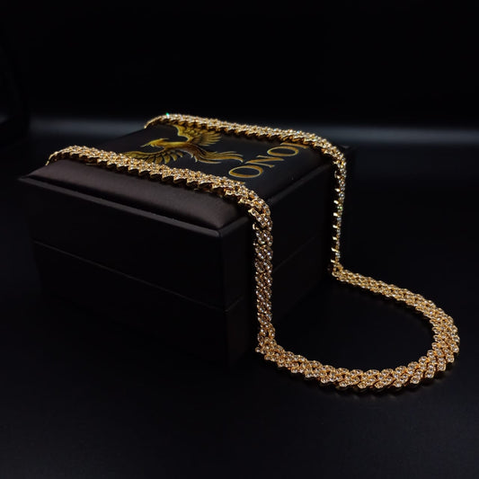 Cadena Cuban Diamond Slim
